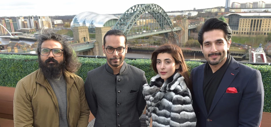 L-R: Asrar Shah, Gohar Rasheed, Urwar Hocane and Bilal Ashraf