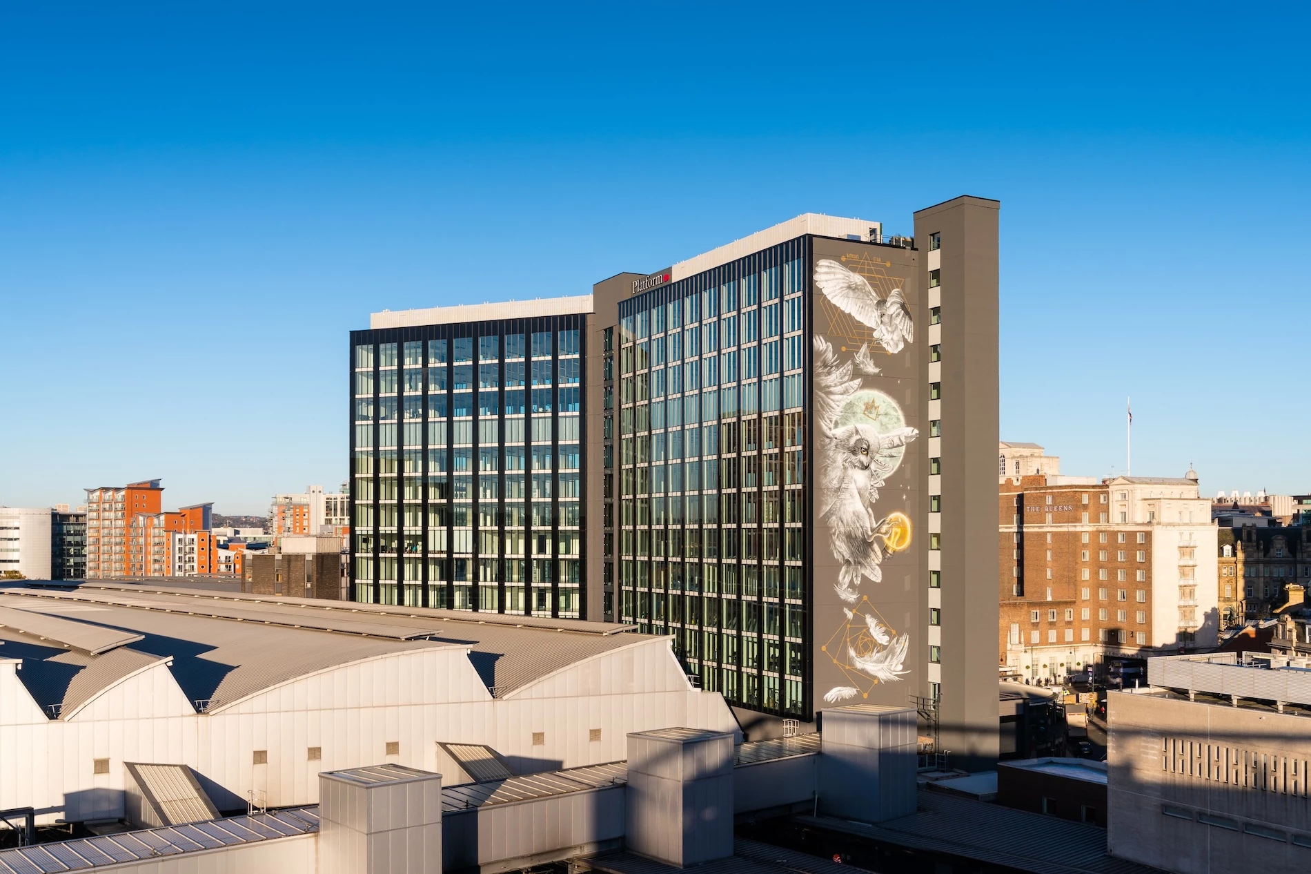 Bruntwood's Platform building in Leeds city centre. 