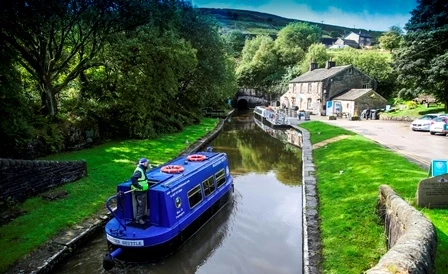 Huddersfield Narrow Canal at Standedge Tunnel