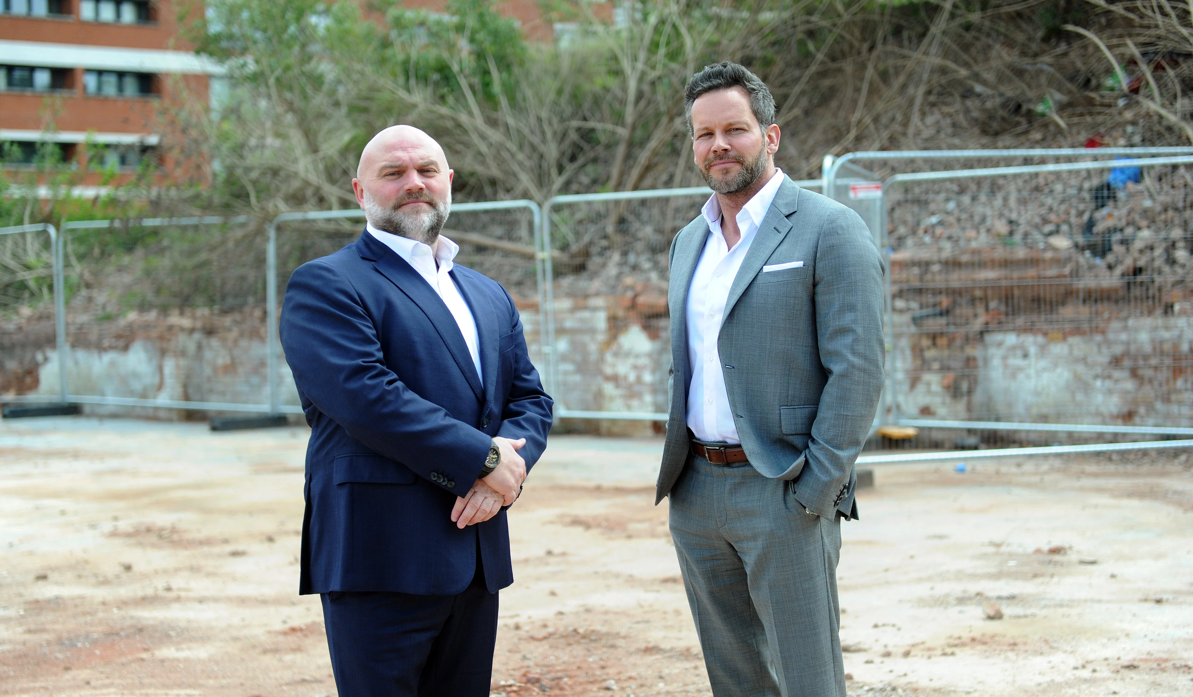 l-r Gavin Gleave of F3GROUP and Joe Billingham of Prosperity Developments