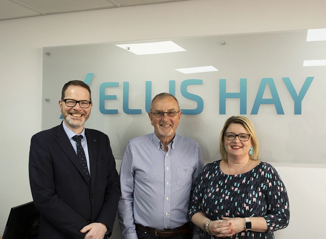 Philip Hay, Head of Lettings (Left); Colin Ellis, Partner (Middle); Samantha Hay, Partner (Right).