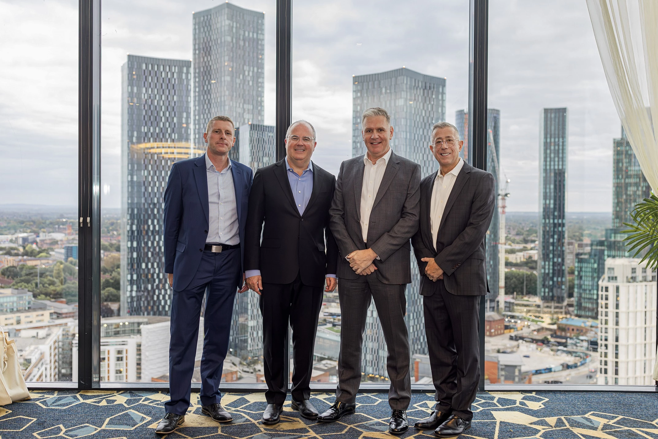 L-R Paul Gibbons, Stephen DeSimone, Bill Bordill and Tony Manuelli