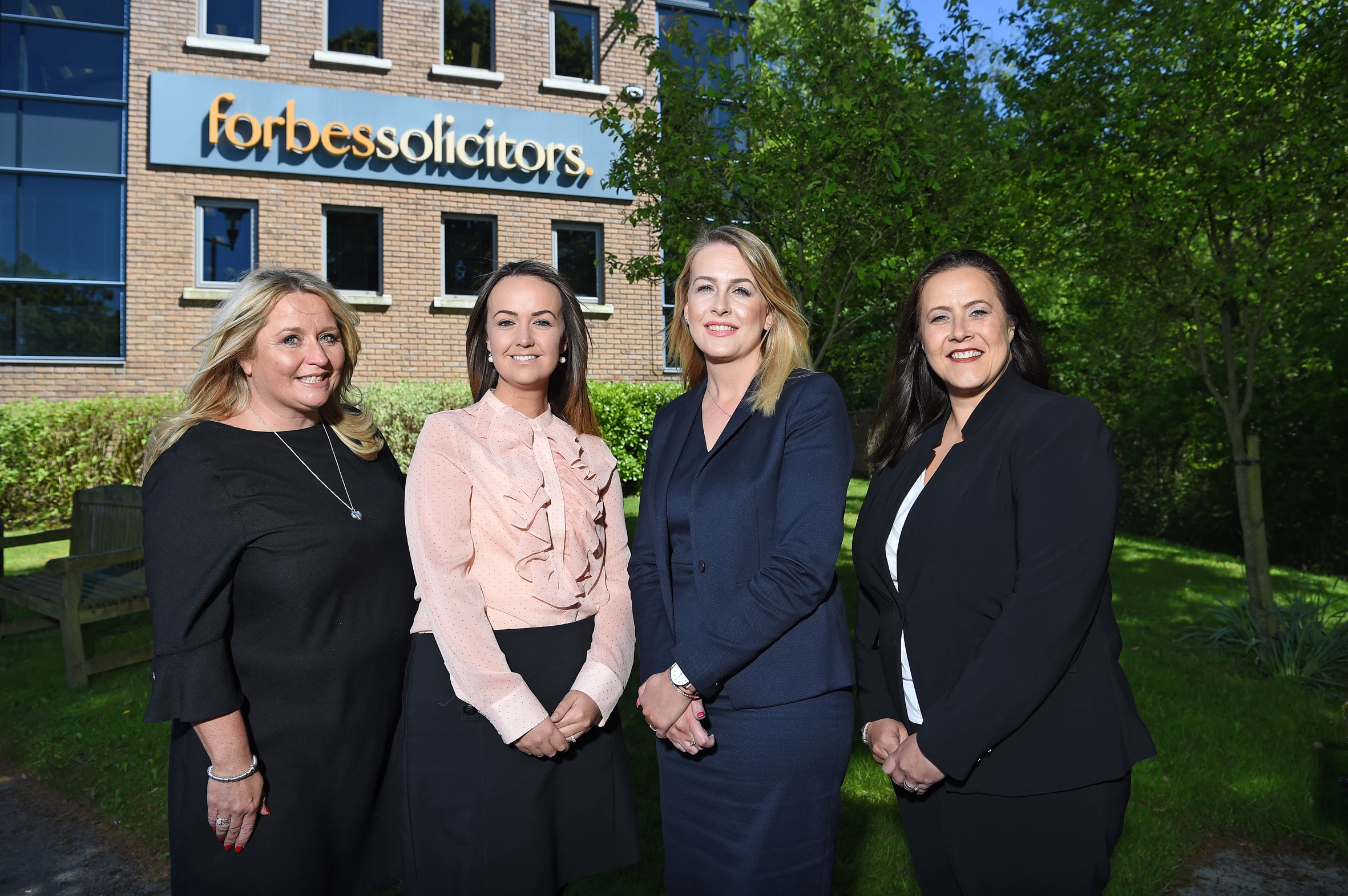 L-R: Shirley Wignall, Amy Stirton, Jenny Burke and Gill Carr