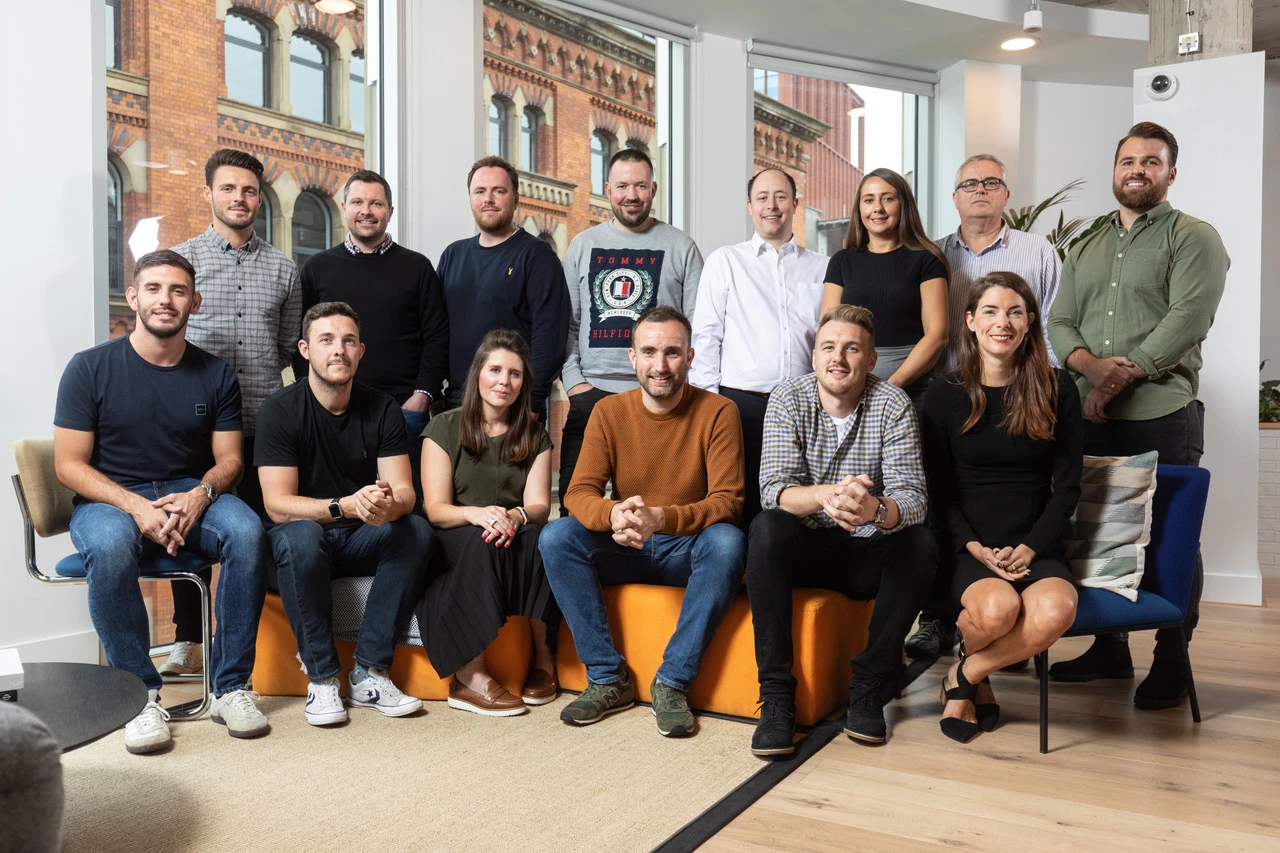 SLS team at WeWork, Dalton Place, Manchester