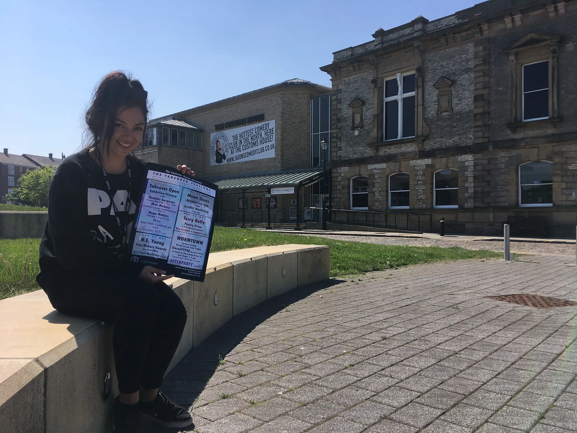 Izzy Finch, learning and participation officer at The Customs House.jpg