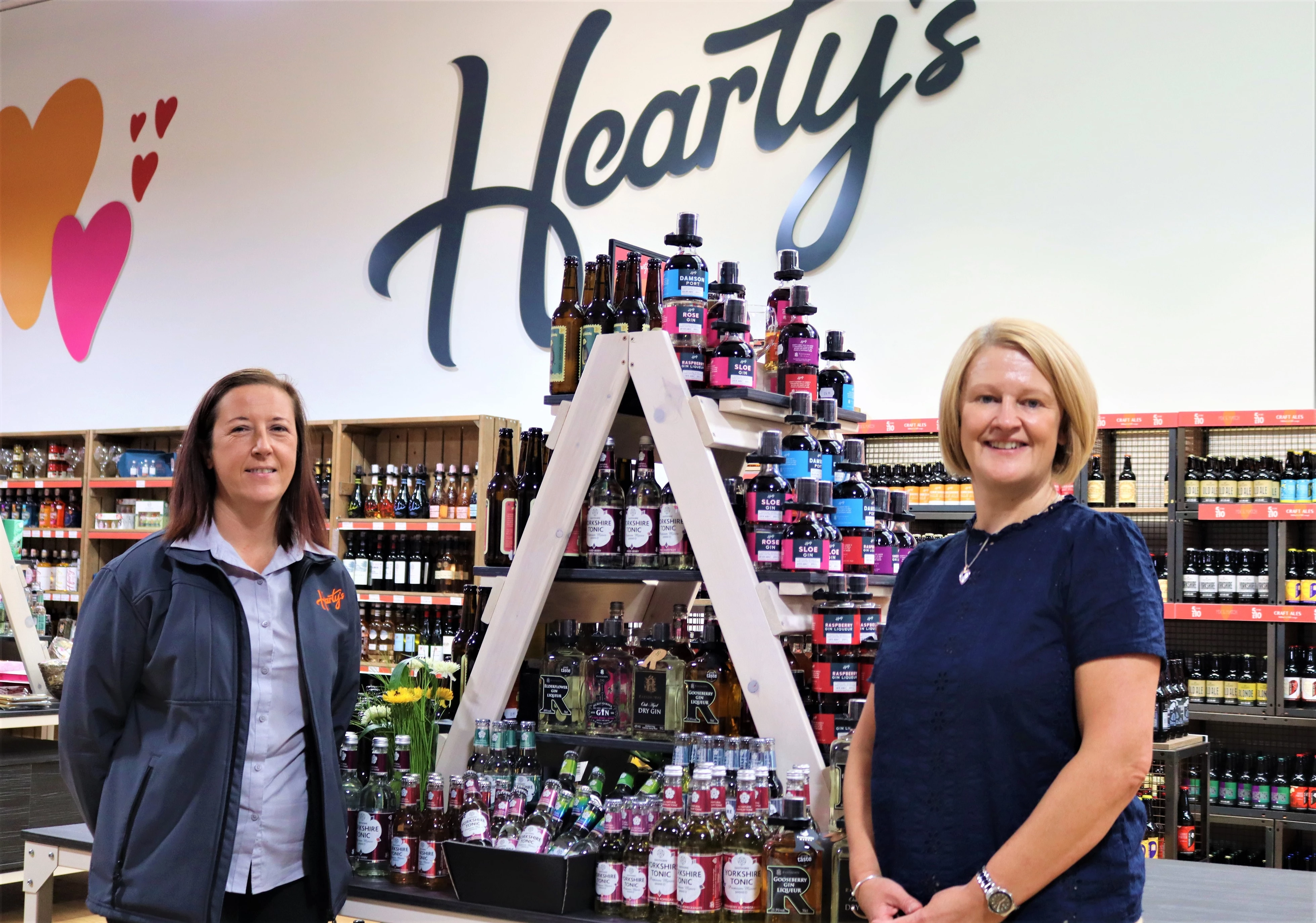 Sarah Dwyer, Tong Garden Centre & Julia Medforth, Raisthorpe Distillery