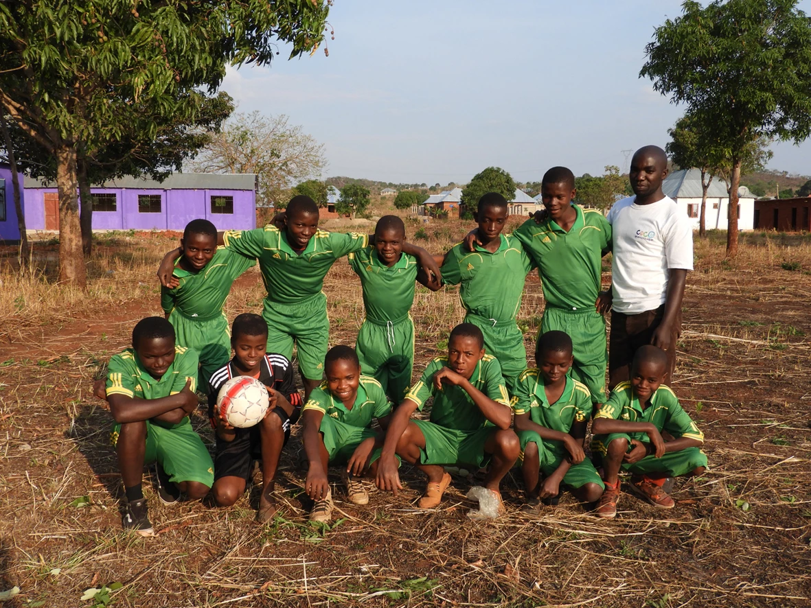 One of COCO's school projects in East Africa