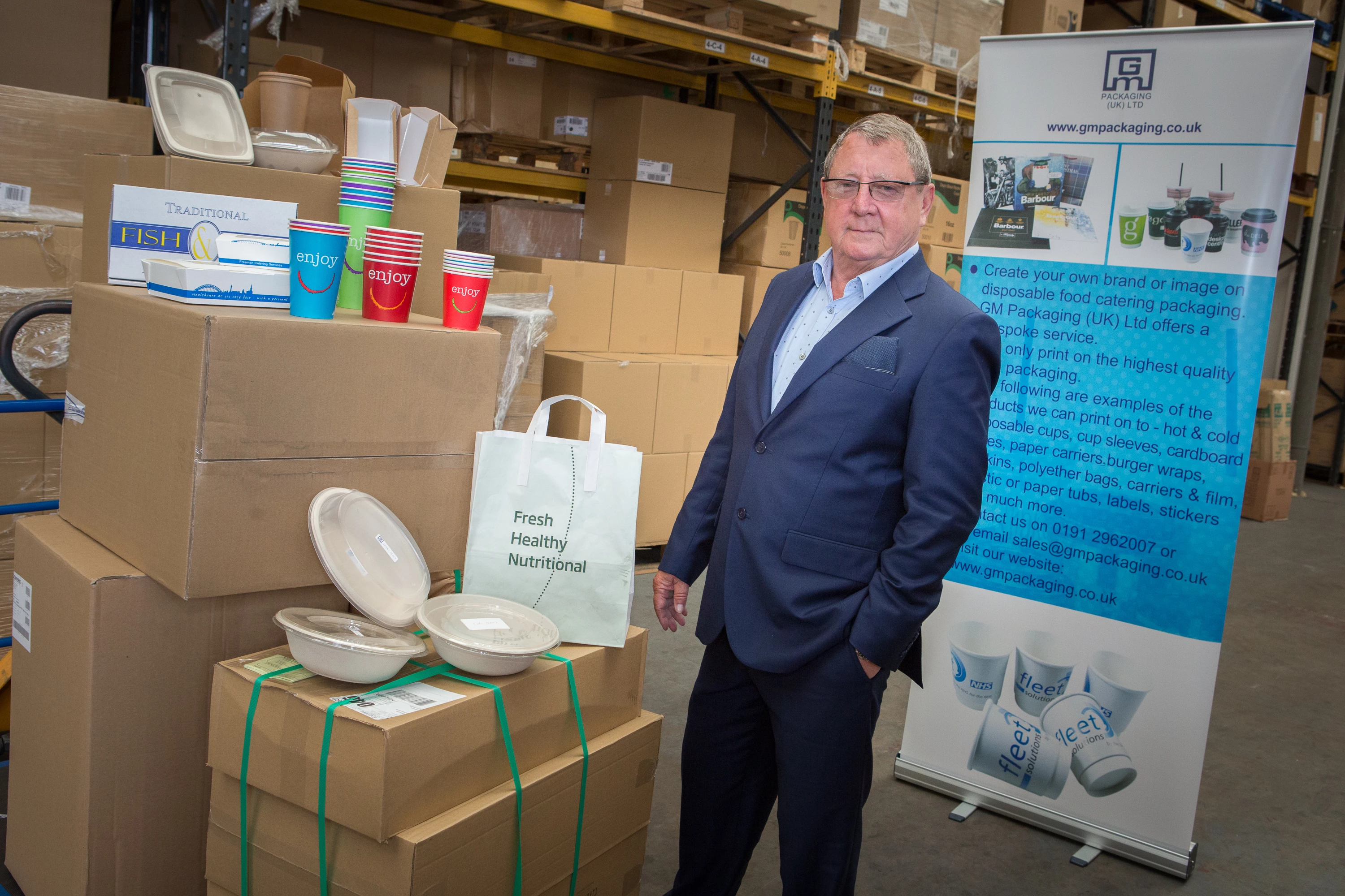 GM Packaging Managing Director Graham Montague