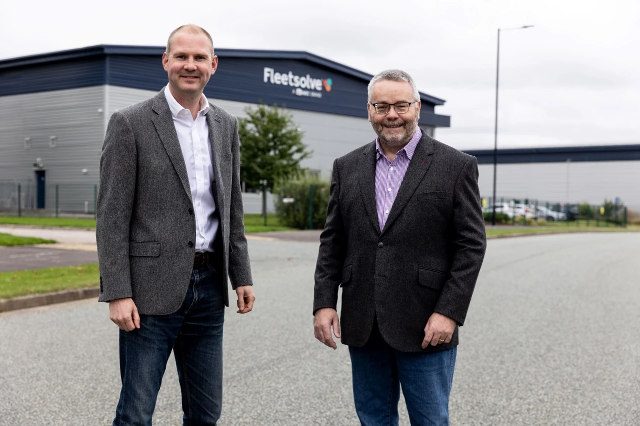 (L-R) New Fleetsolve MD Roger Pearson and Keith O'Connor CEO