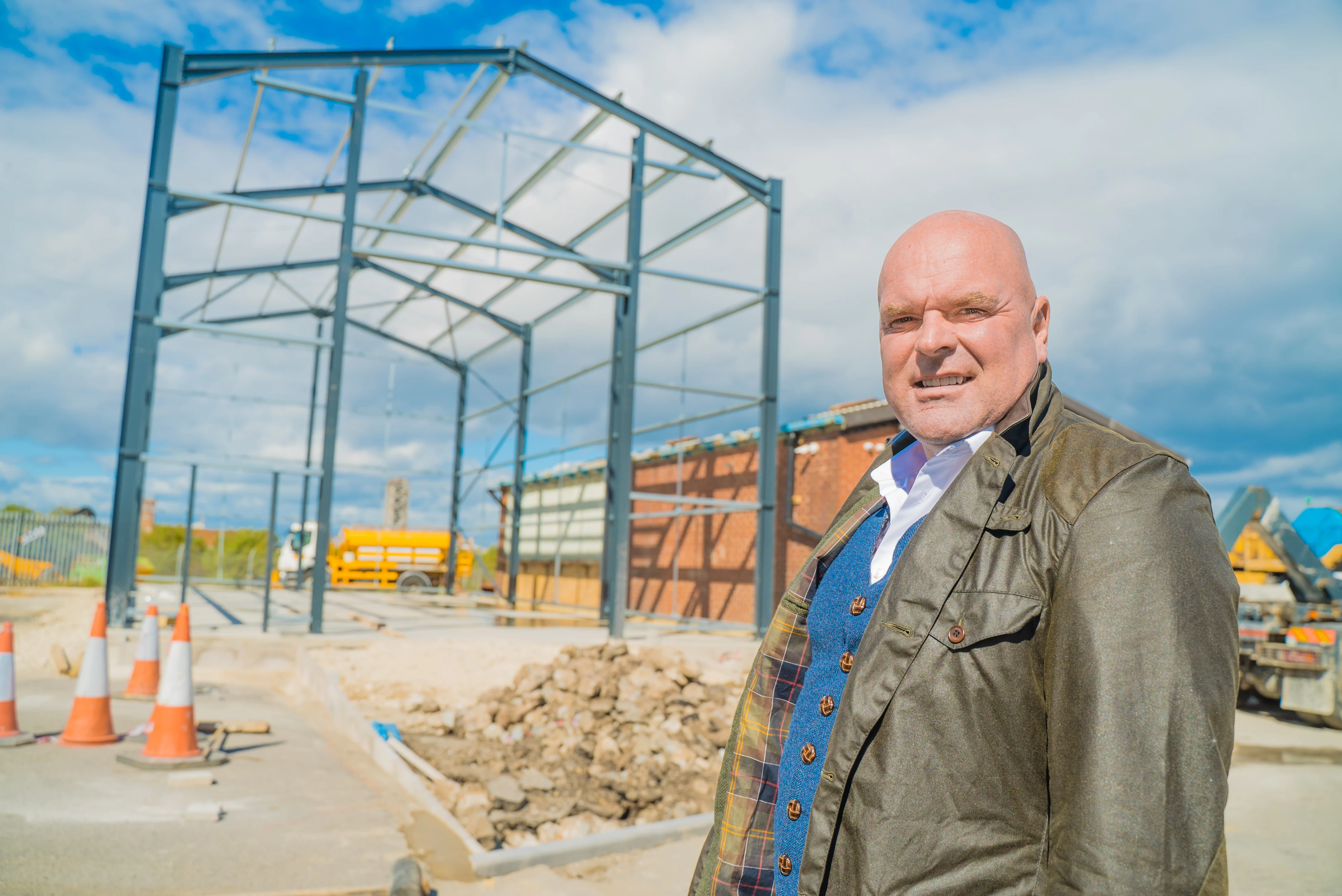 Allan Hoggarth on the Wilton Recovery site