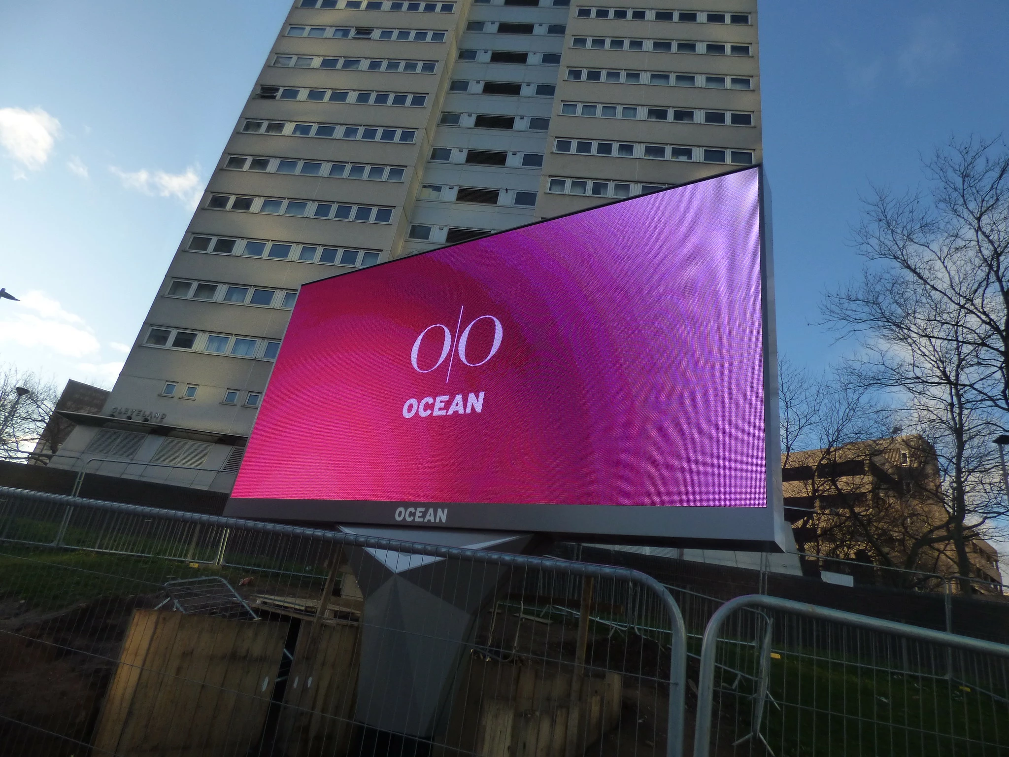 Ocean Outdoor digital billboard