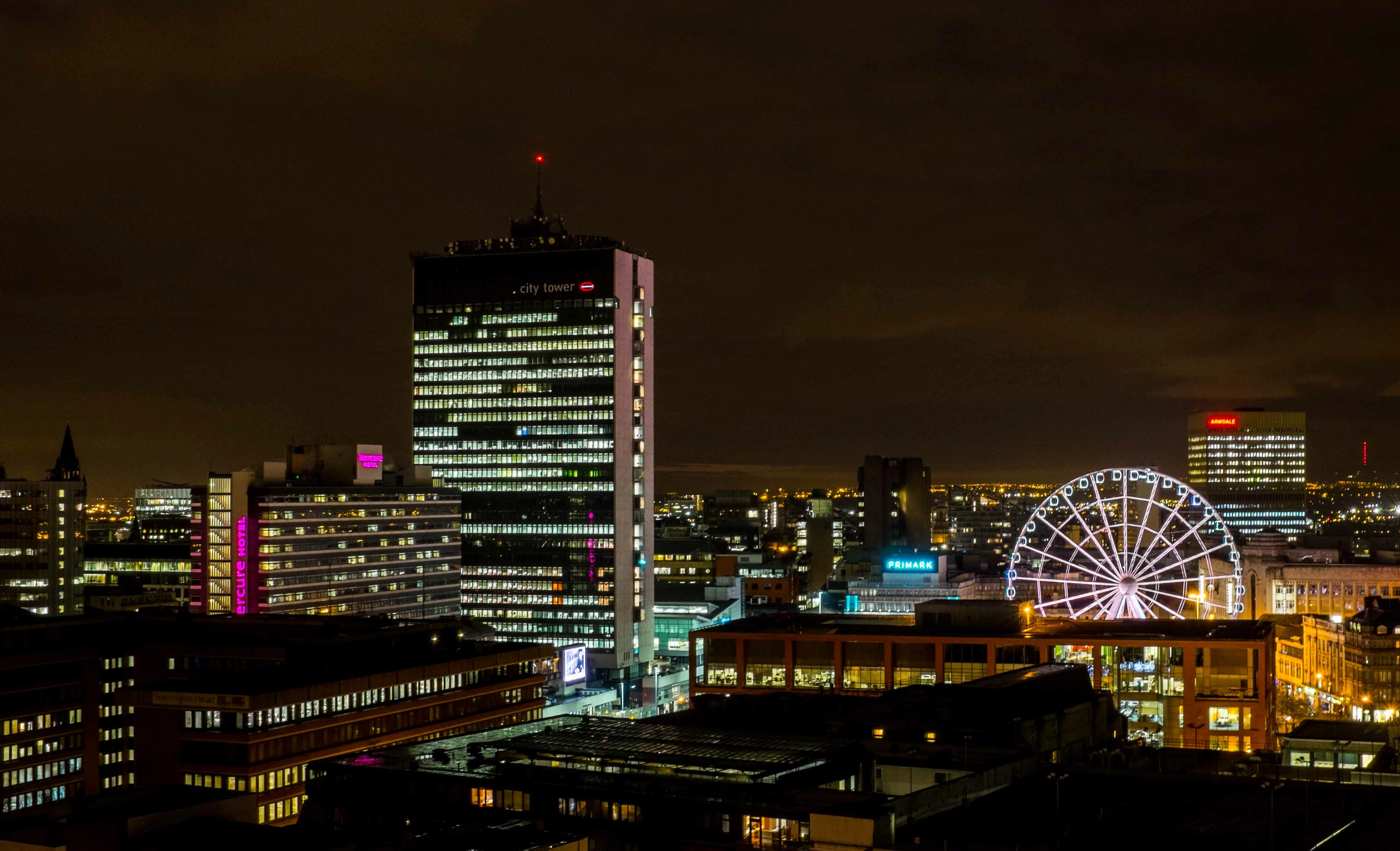 Manchester at Night