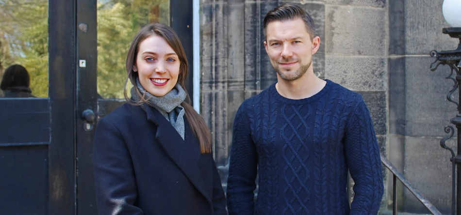 Fox Agency newcomers Charlotte Holgate and John Hebden