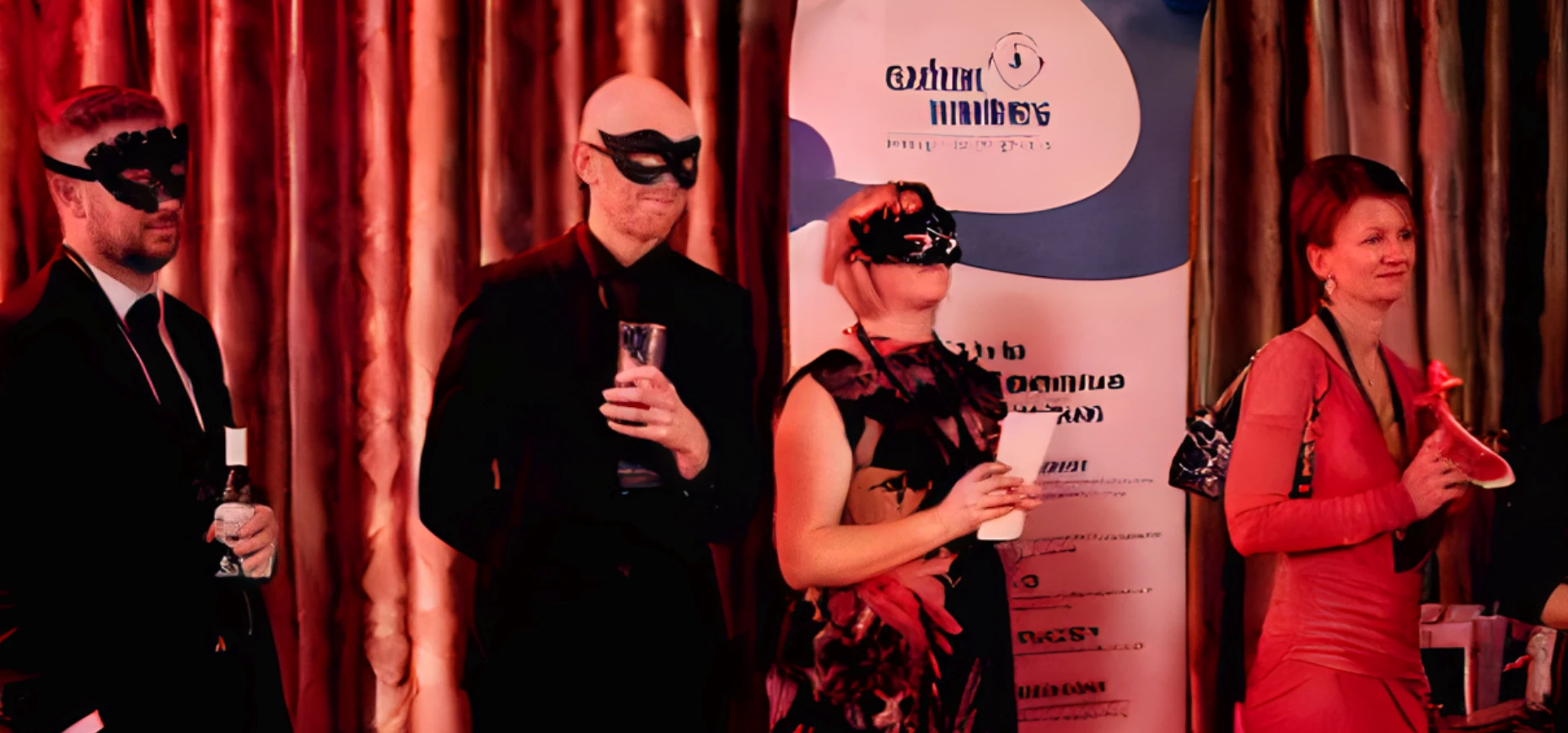 Masquerade Ball raises £2,500 for St Helena Hospice