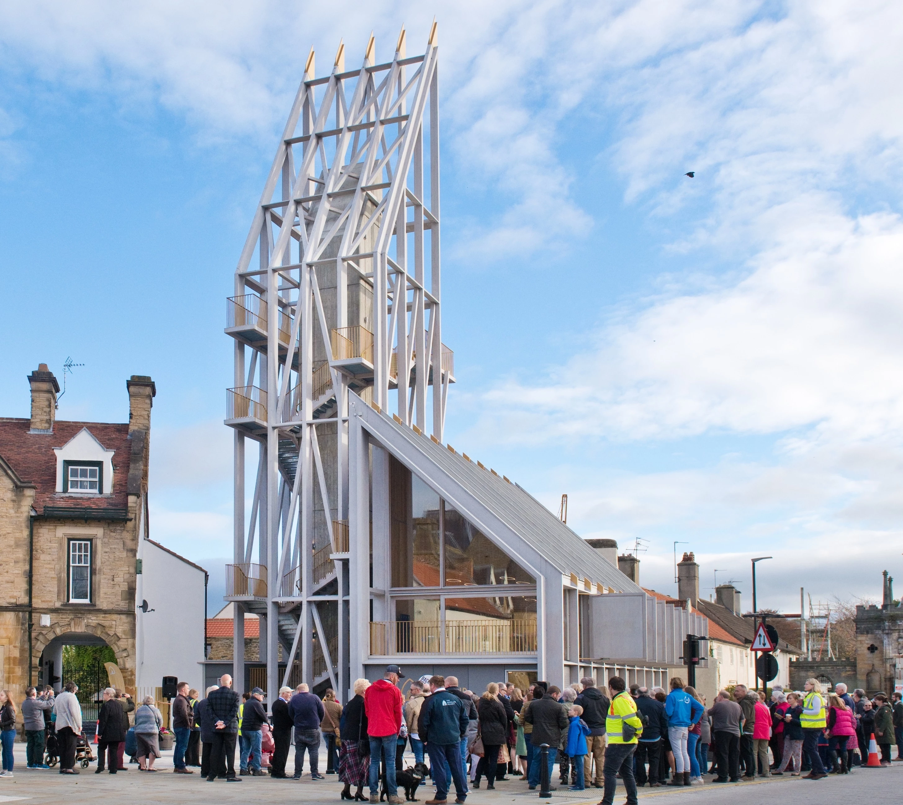 The launch of Auckland Tower 