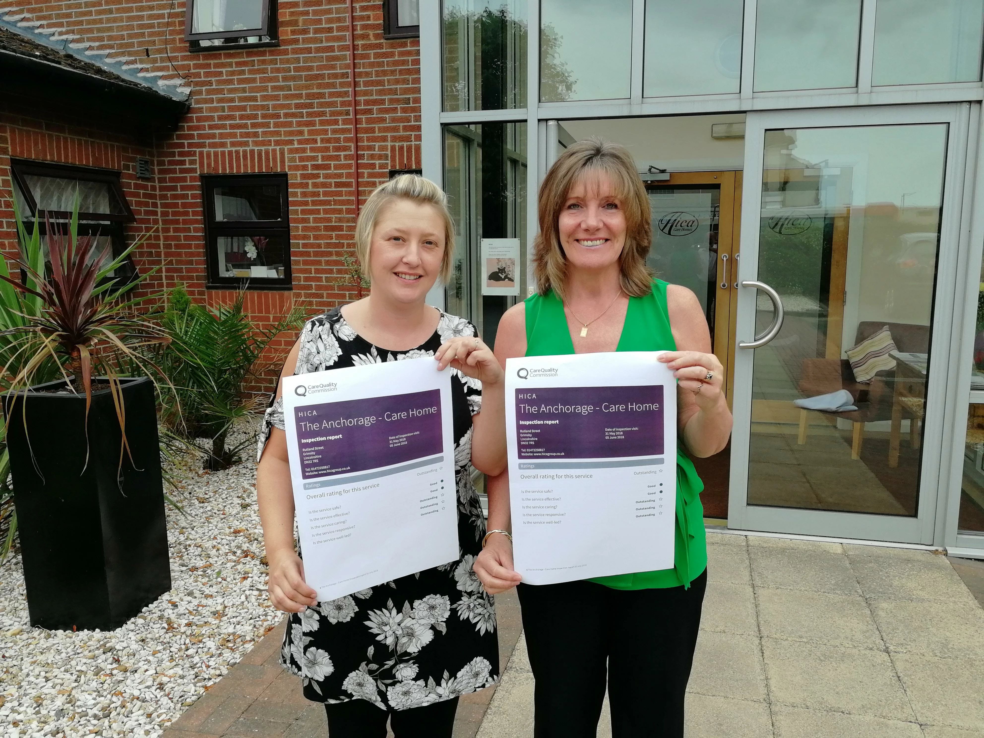 Bev Milson (R) Manager  Hayley Bemrose(L) Deputy Manager 