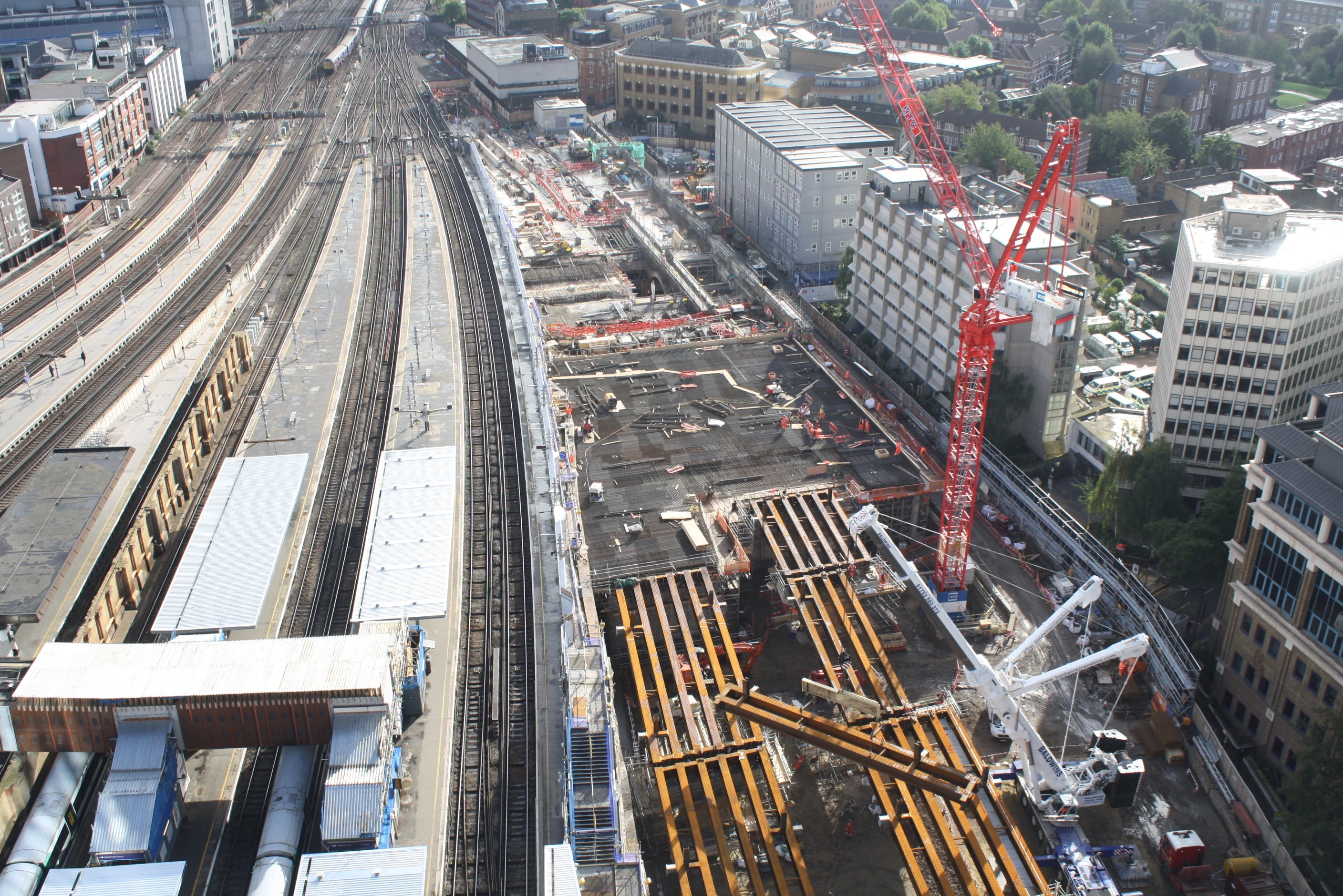 The London Bridge Station redevelopment project