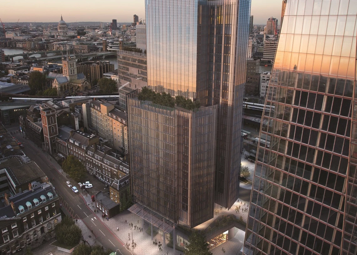 Artist's impression of Shard Place.