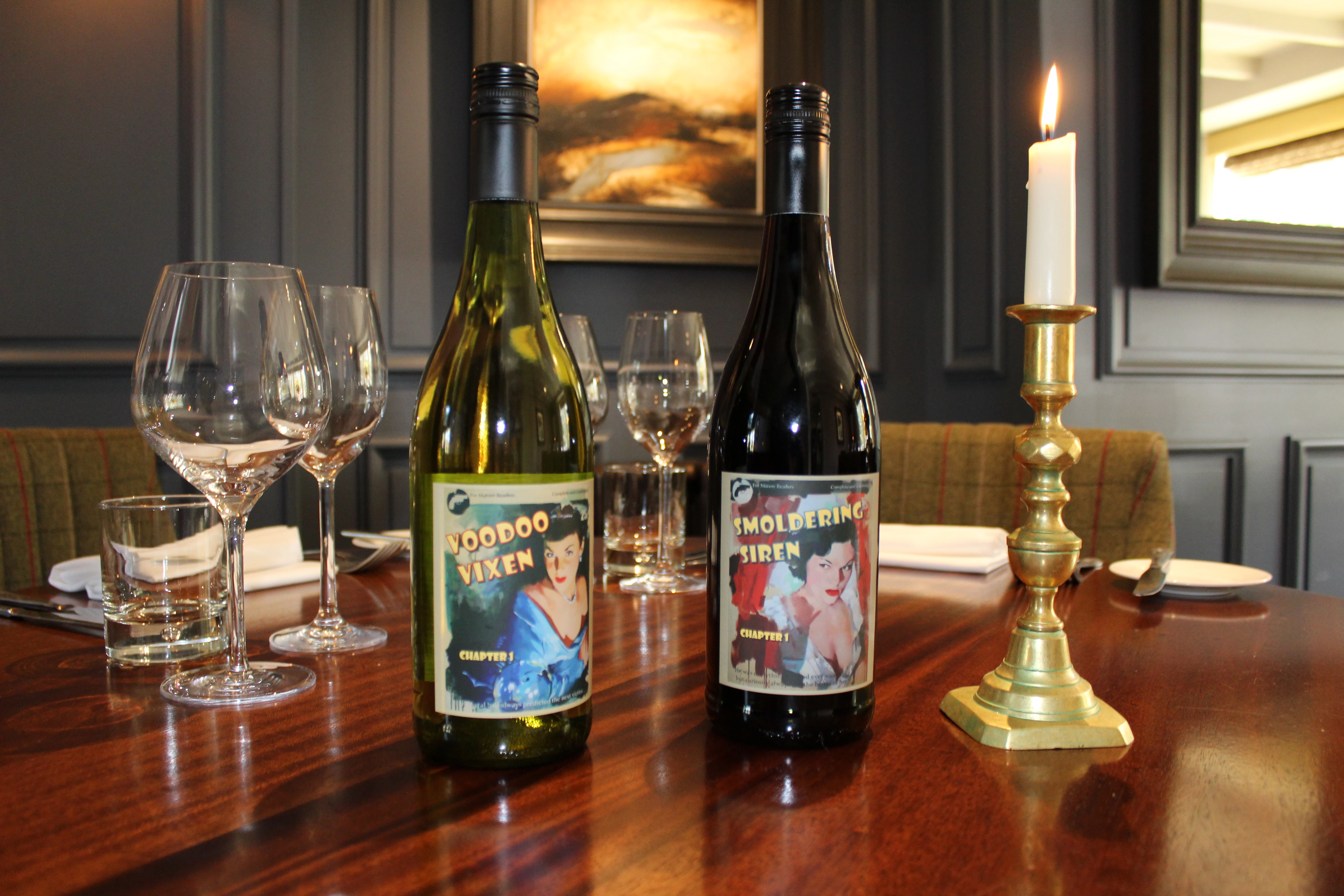 Voodoo Vixen and Smouldering Siren, the signature wines launched by the team behind Muse, Cena and The Bay Horse