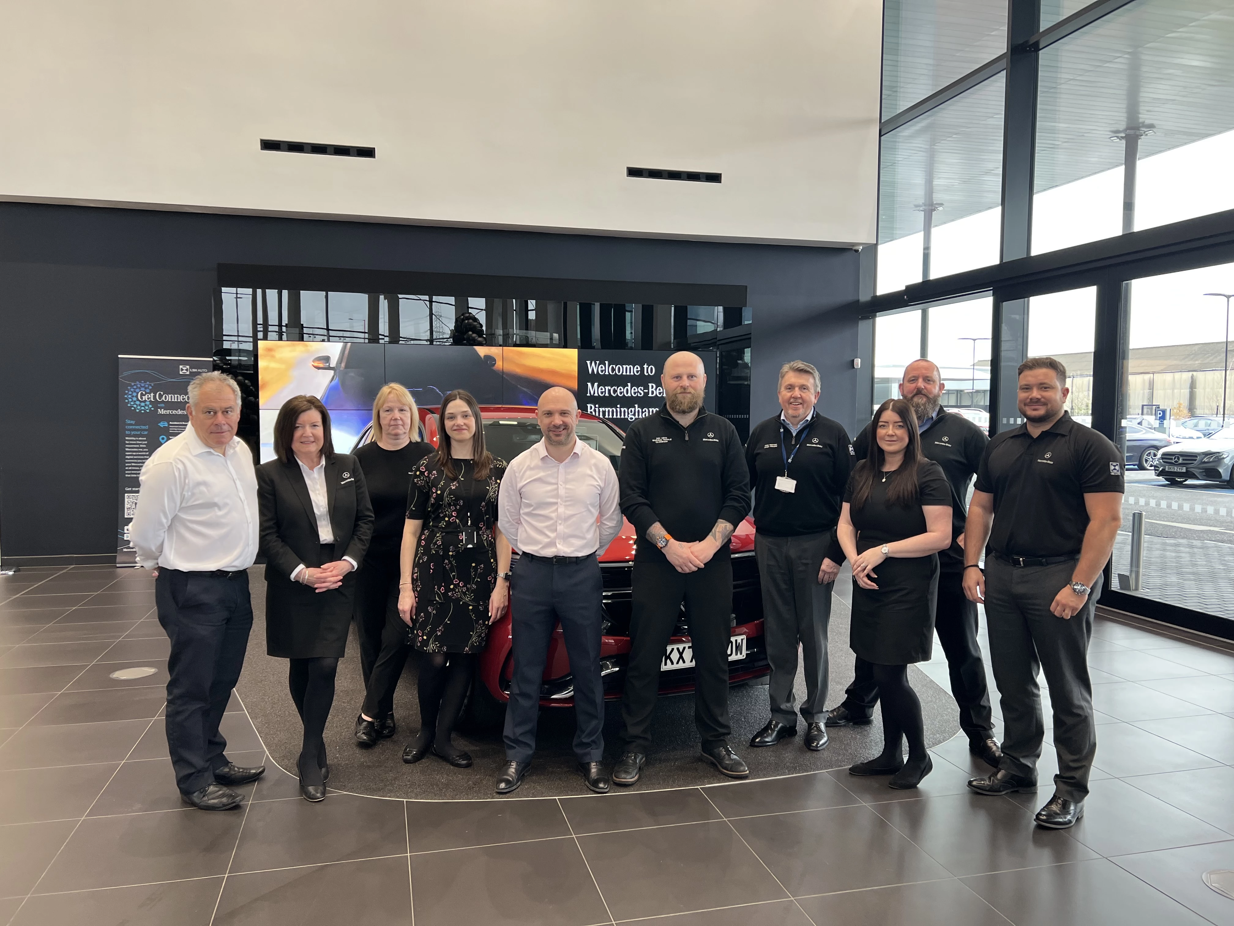 LSH Auto Mental Health First Aiders at Mercedes-Benz of Birmingham