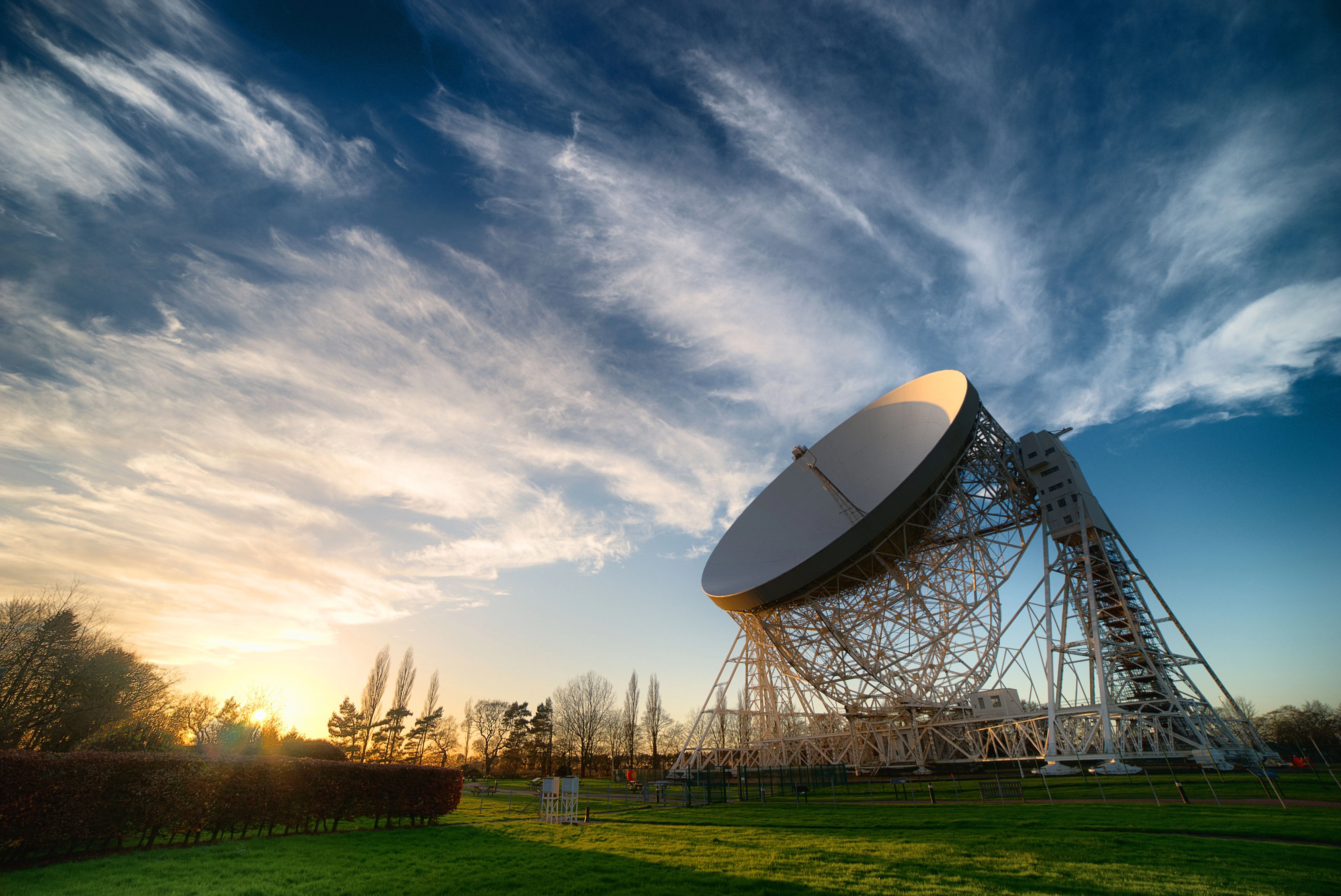 The Lovell Telescope: Image: Anthony Holloway