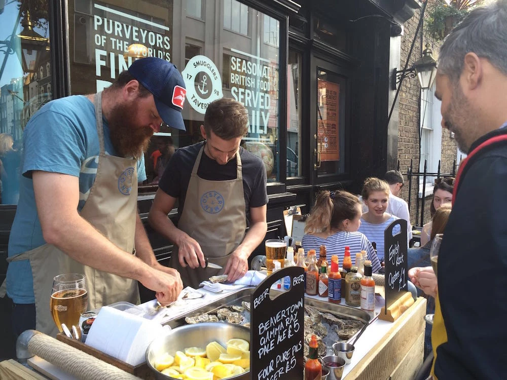 The Oystermen Co-Founders, Rob Hampton and Matt Lovell.