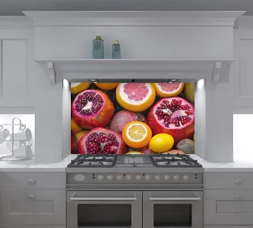 Assorted Citrus Kitchen Splashback