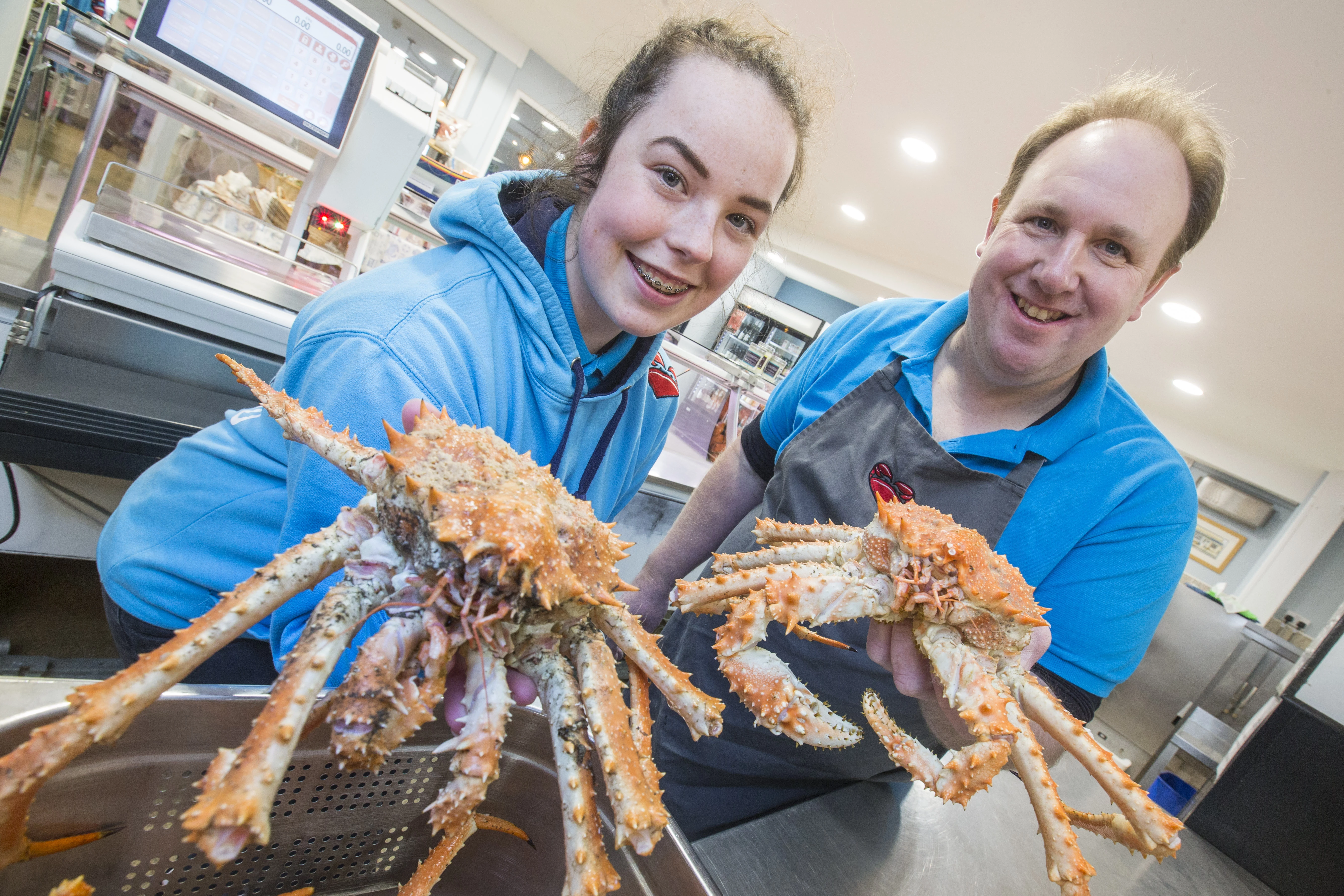 Chloe Swinhoe with Robert Latimer