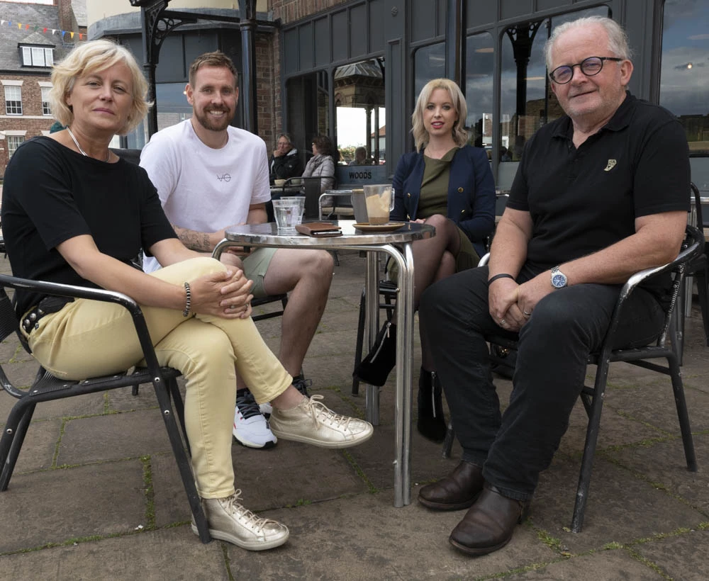 Karen Lee, Rob Elliot, Sarah O’Mahoney and Maurice Duffy.