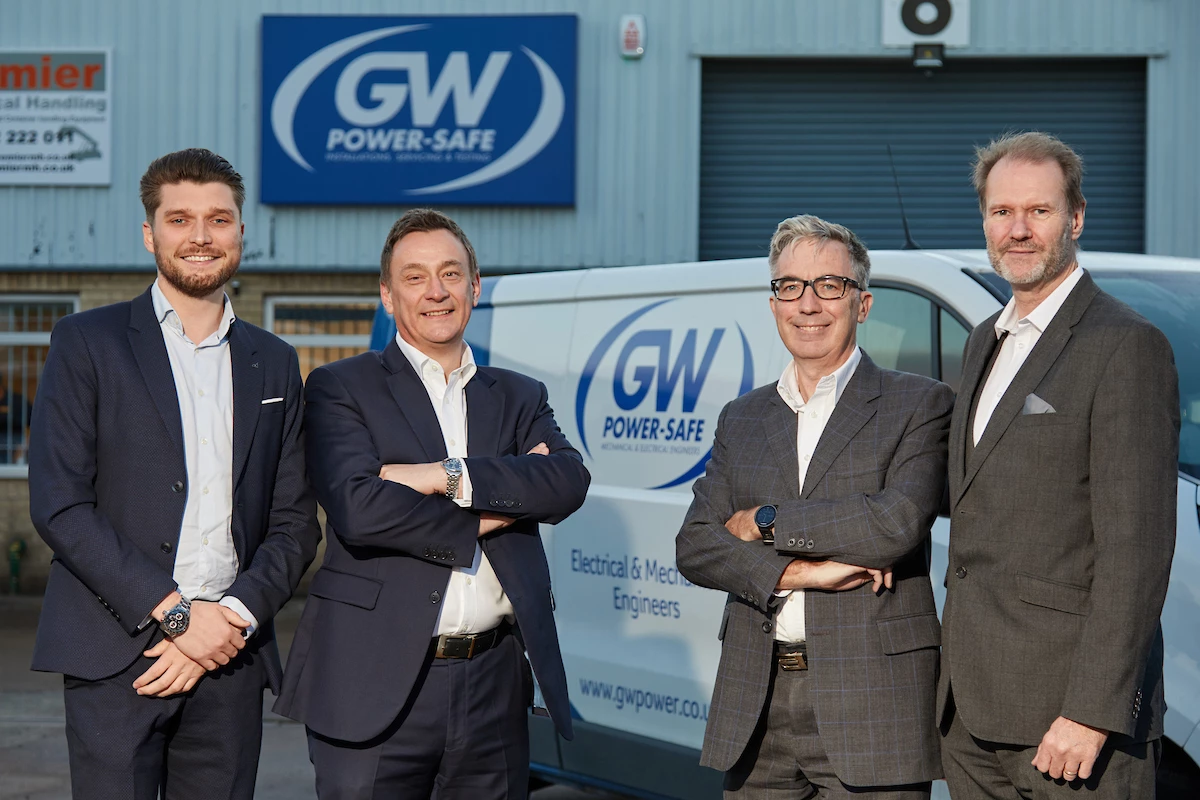 L-R: Dan Haley (GW Power-Safe), Paul Arthur (Mercia), Mark Wilcockson (British Business Bank) and Phil Glover (Humber LEP)