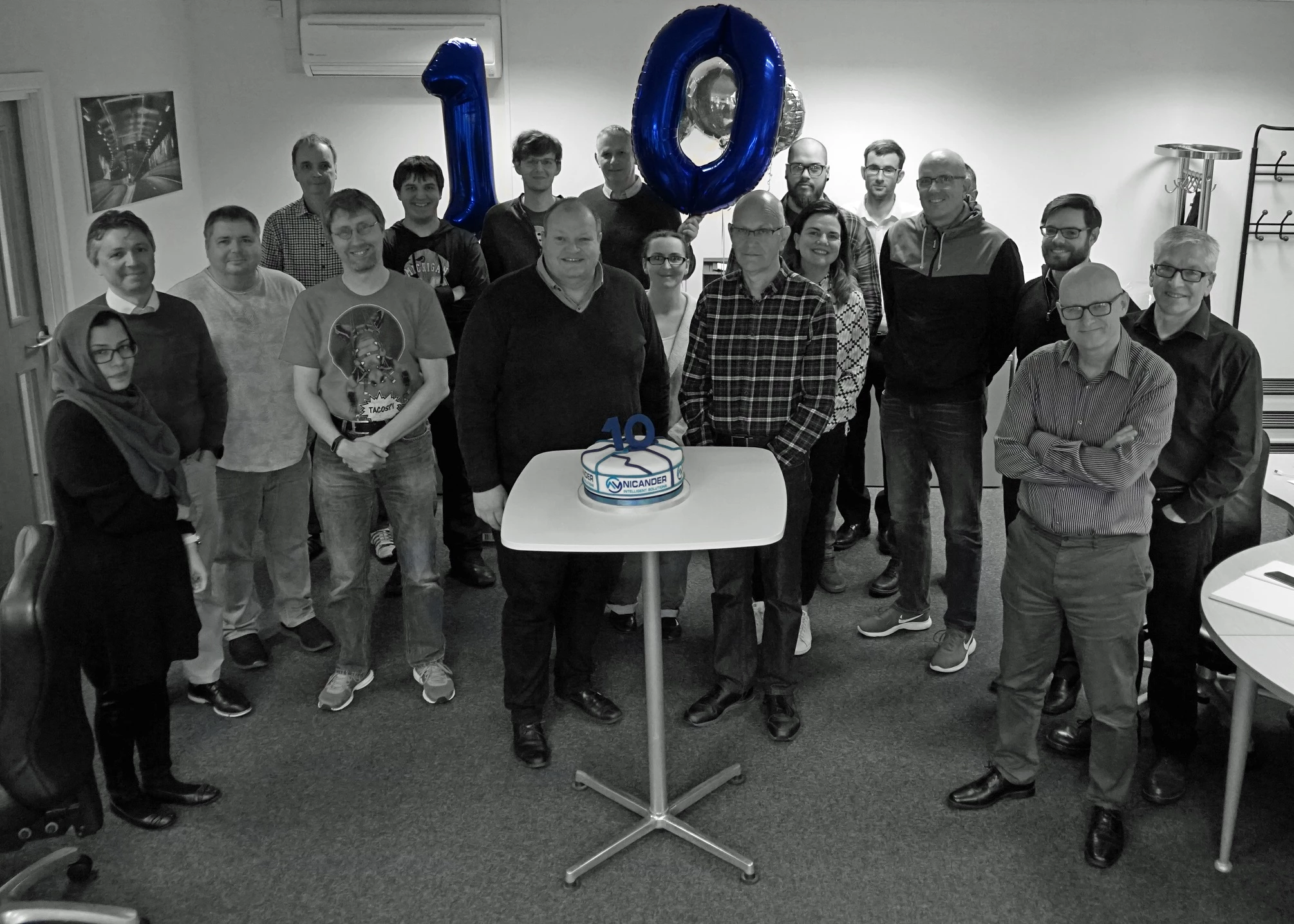 The Nicander team begins celebrating 10 years in business