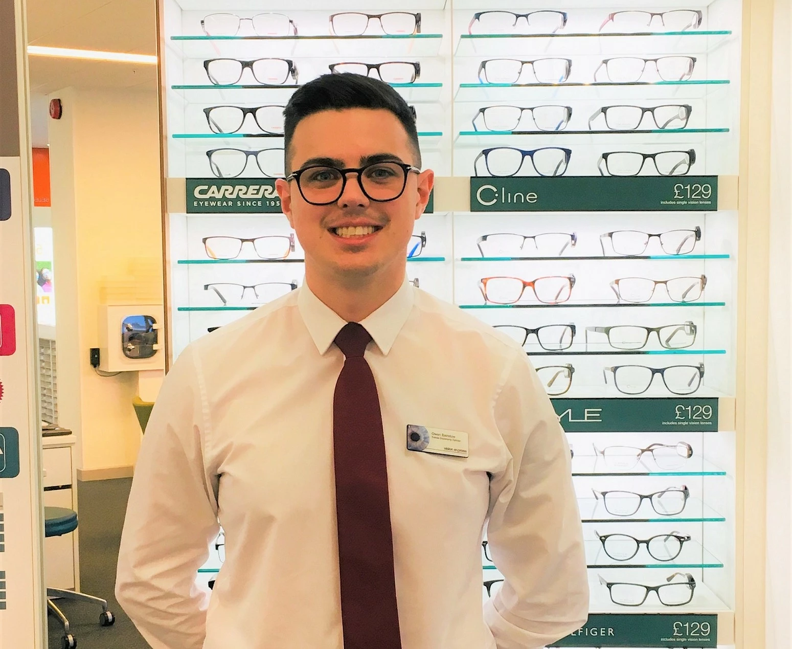 Owen Bairstow- Vision Express Worcester