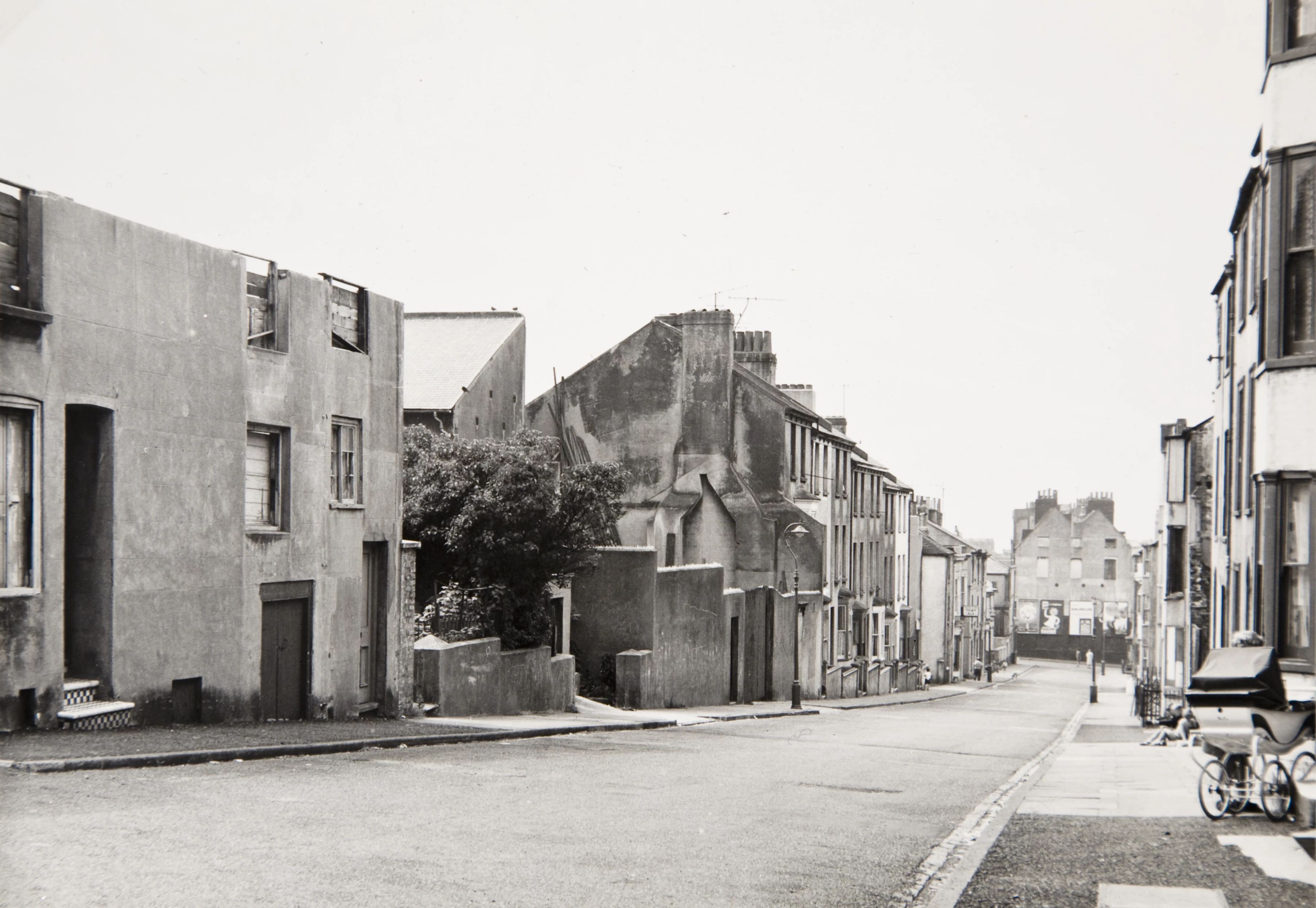 View down Mighell Street from Carlton Hill, 4 June 1961.