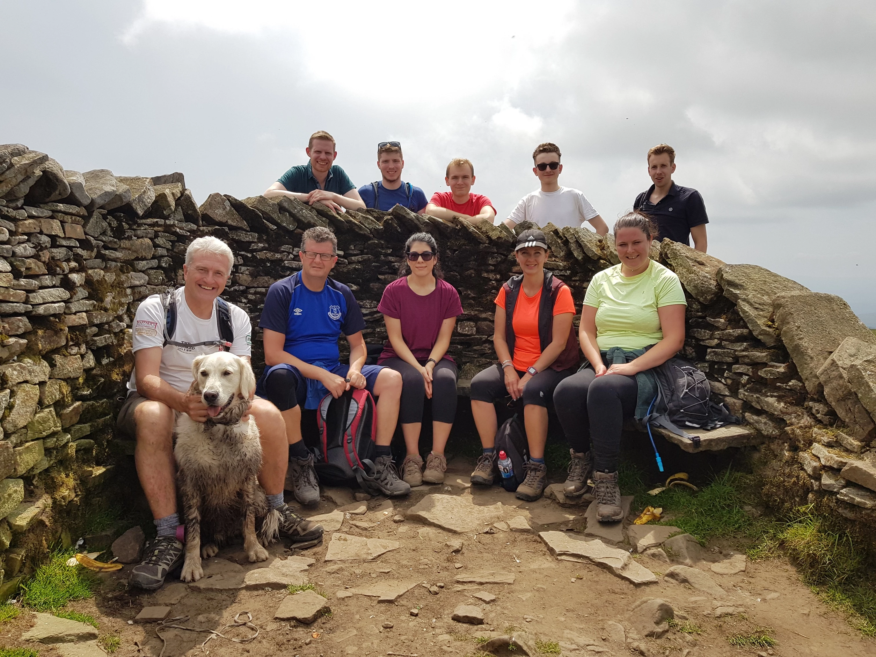 Pierce employees tackle three peaks for charity