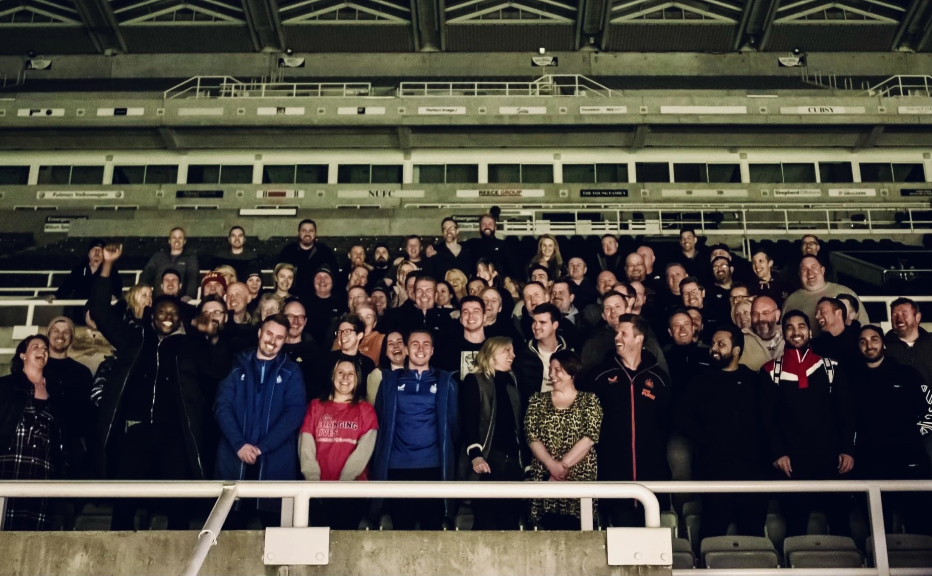 CEO Sleepout participants at the 2022 Newcastle event