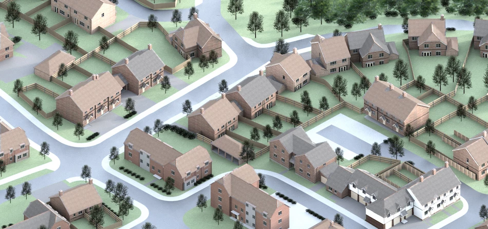 A CGI of the scheme (illustrative only)