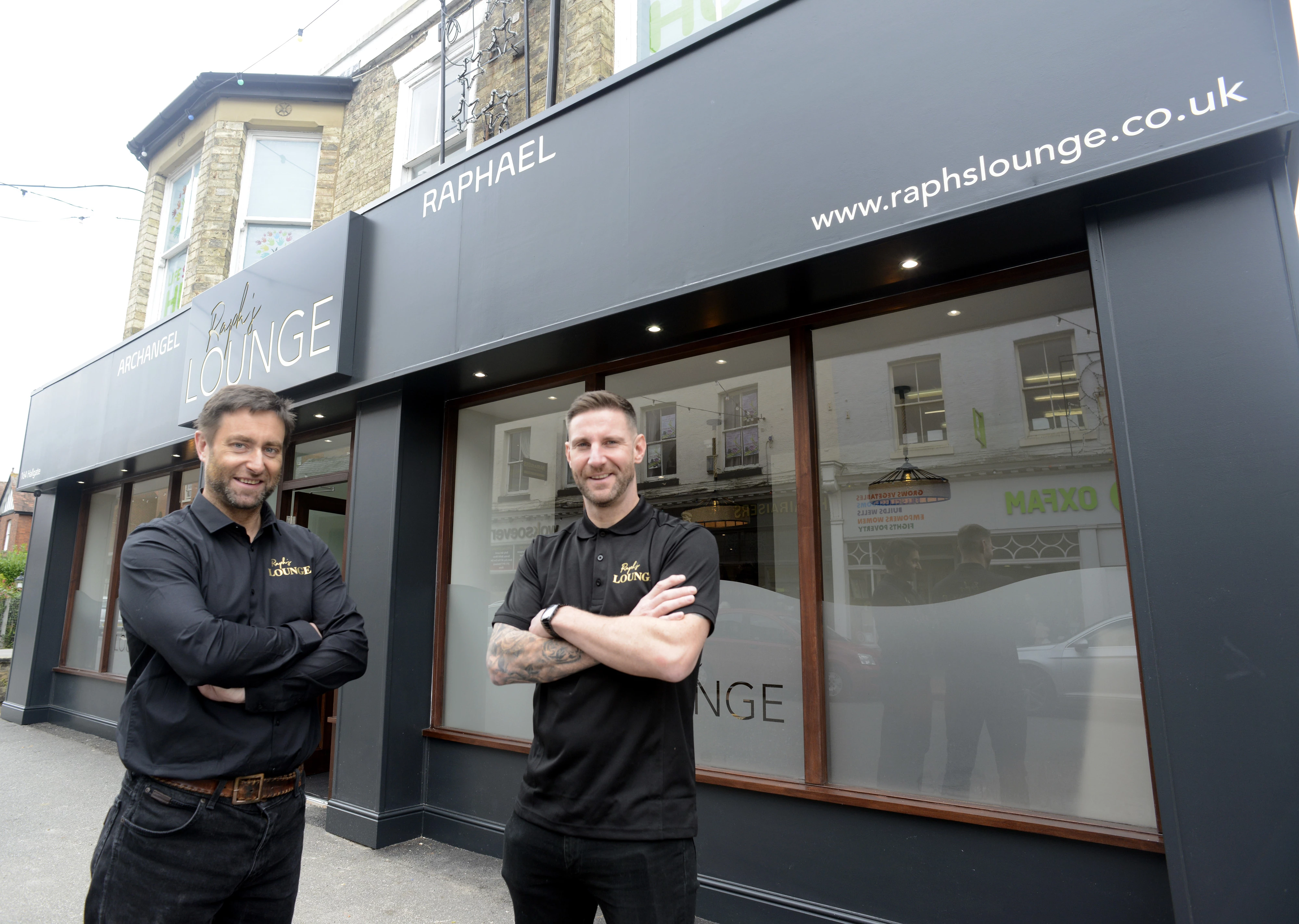 Chris and Simon Leahy, co-founders, Raph's Lounge