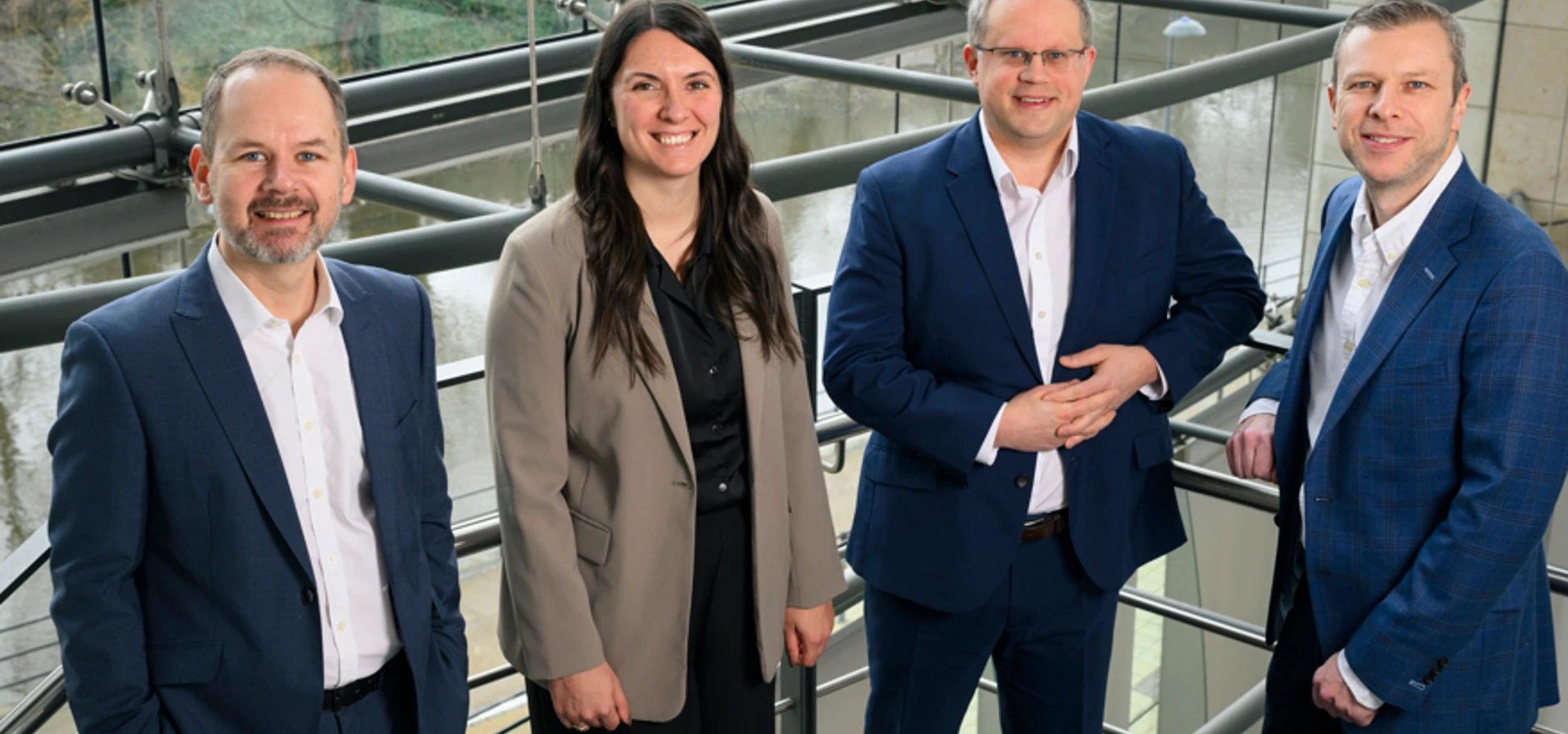 L-R Bob McDermott, Katy Doherty, Dan Dickinson, Roger Burton