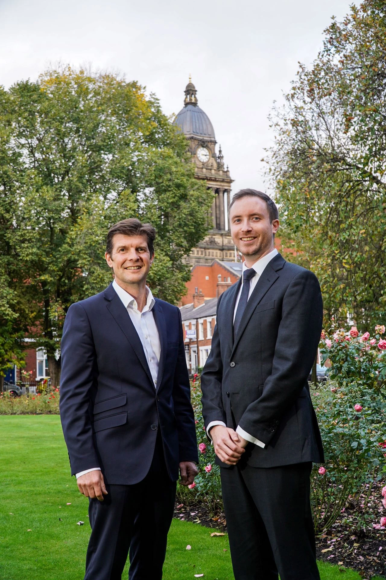 Simon Young (left) and Ben Oliver of Clarion