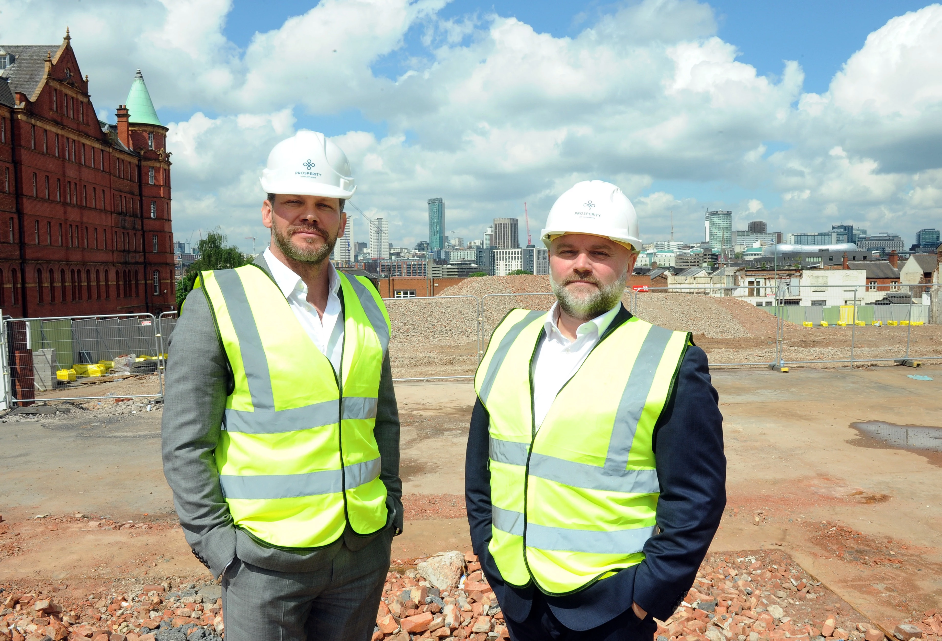 Joe Billingham, Chairman and CEO at Prosperity Developments with Gavin Gleave, Chief Executive and Director of F3GROUP.