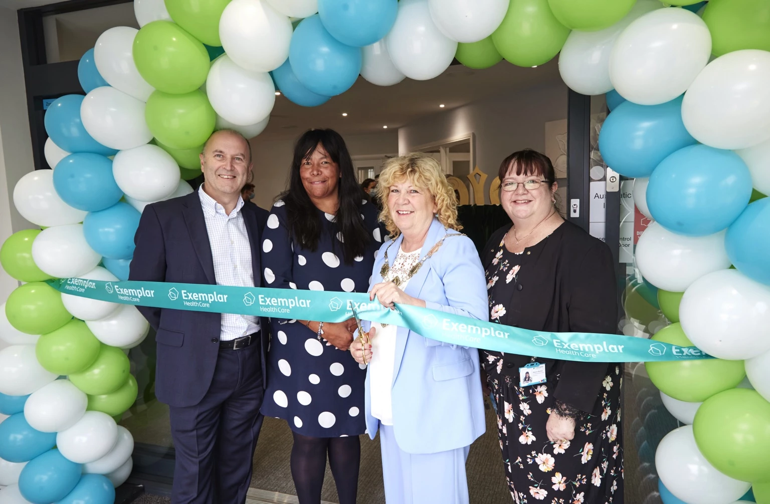 Cllr Beverley Mullaney opening Exemplar's £5m nursing home 