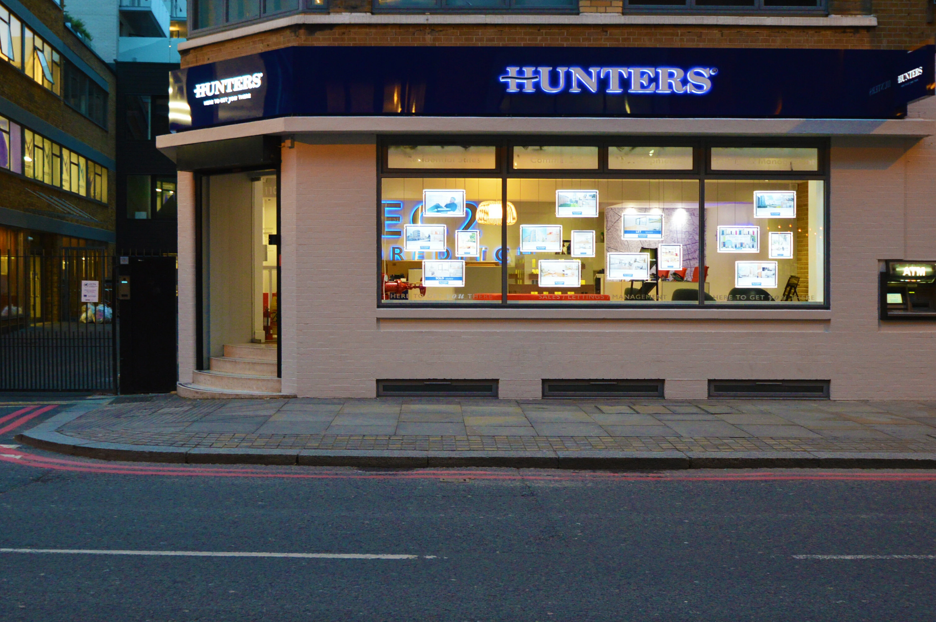 The Hunters Shoreditch branch.