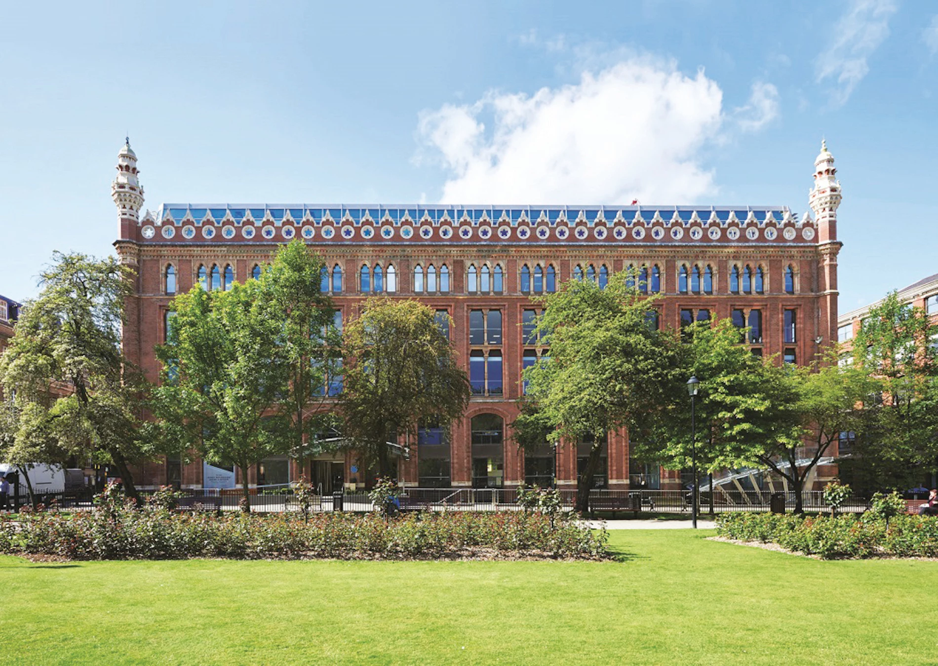 St Paul’s House, a Grade-II listed office building overlooking Leeds’ Park Square.