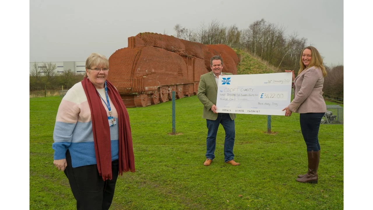 Left to right: Pat Chambers, charity development manager at CDDFT Charity, Mark Jolley, managing director and specialist independent financial adviser at MN Consultancy, and Nicky Jolley, founder and managing director of HR2day