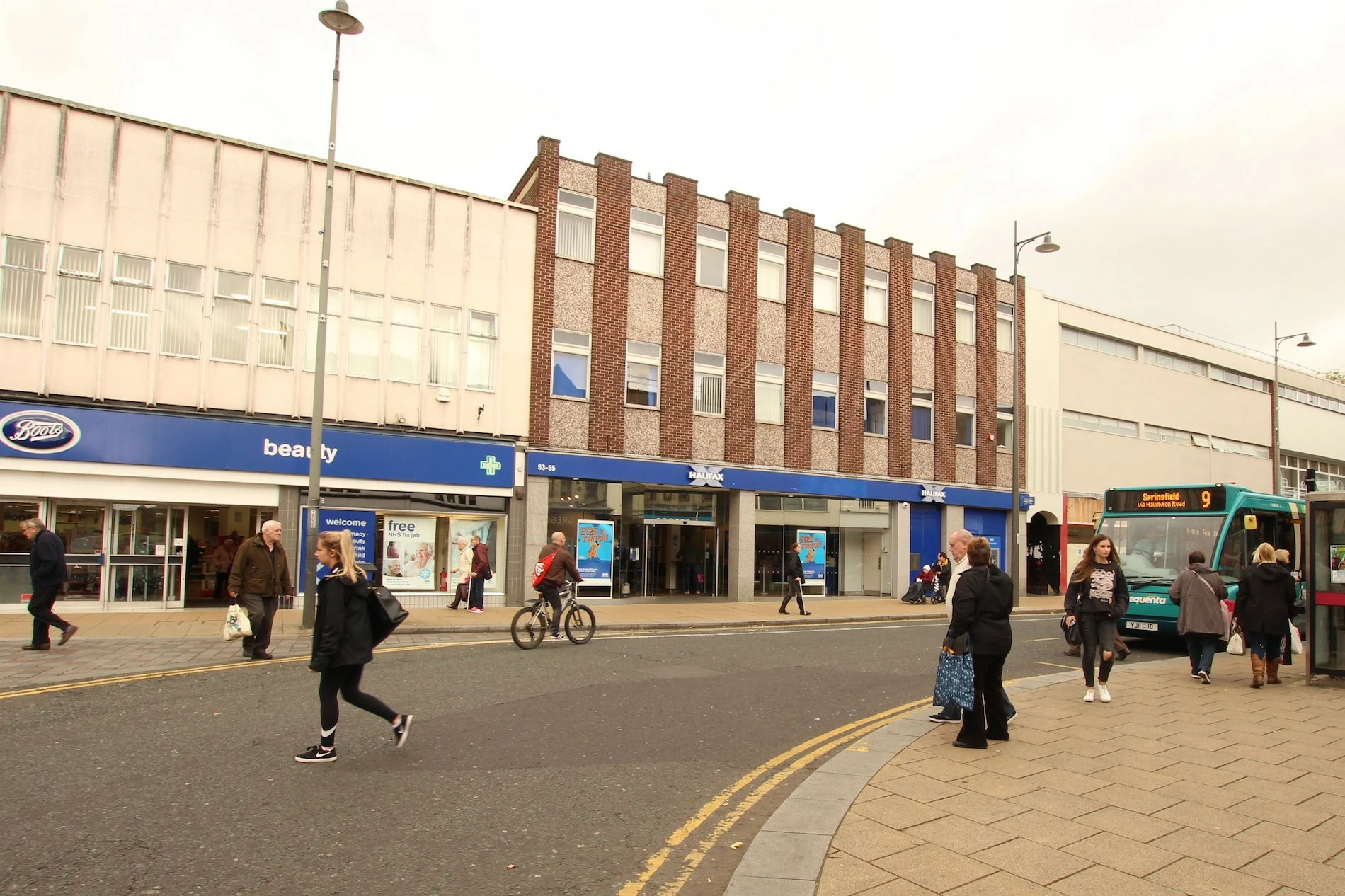 The Halifax branch, located on Northgate in Darlington. 