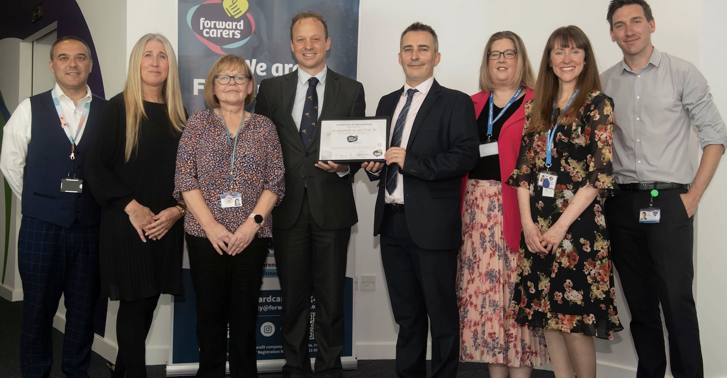 (L-R) Santiago Laz Aparicio, Sally Lawson, Pat Porter, Mark Garrick, Simon Fenton, Chantell Marler, Anna Smith, Jeff Bryan