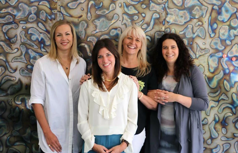 Members of the Tangerine board (L-R) Sam Gregory, Mary Harding, Sandy Lindsay and Sarah Halton