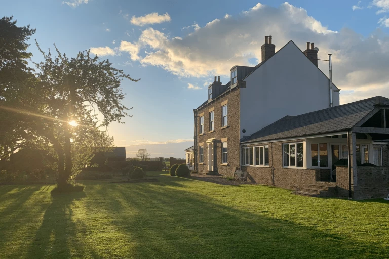 Wressle Grange farmhouse