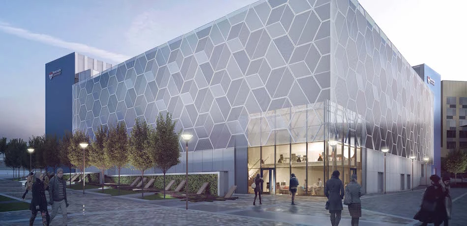 CGI of the new Learning and Teaching Centre 