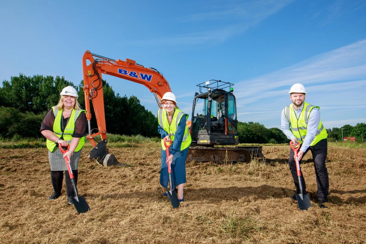 L-R Rebecca Morgan, Sarah Atherton, Matthew Pickles